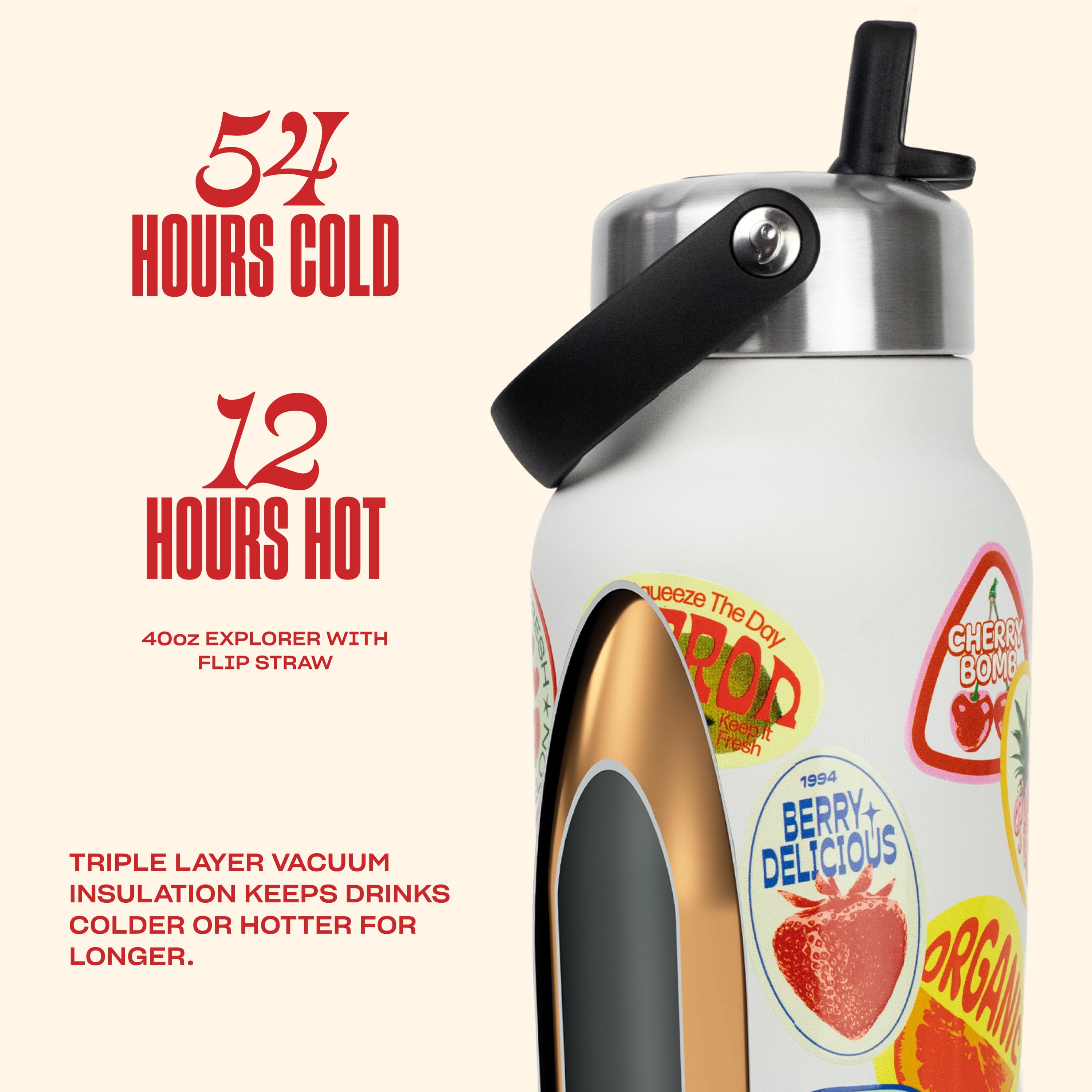 Explorer with Flip Straw Lid | 40oz