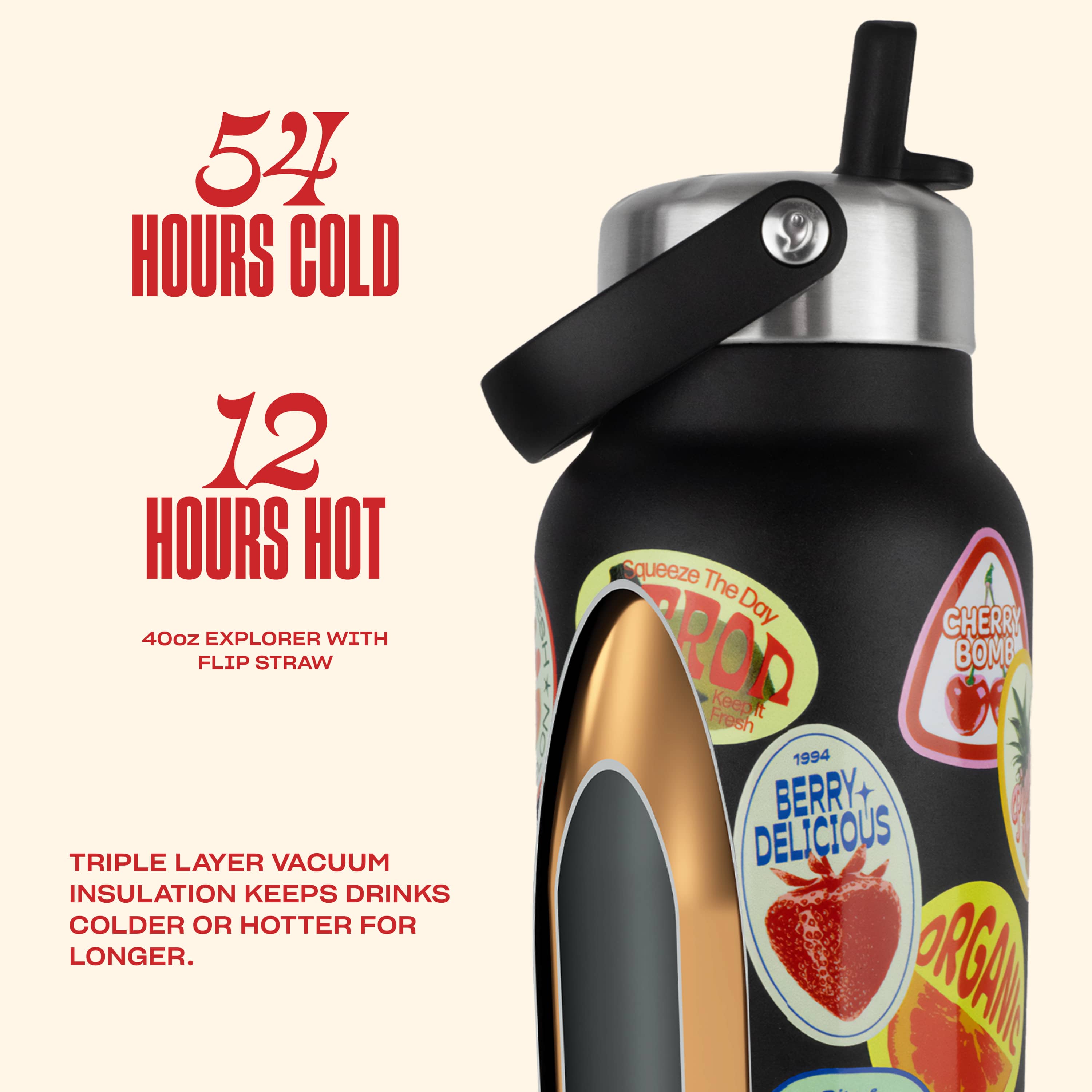 Explorer with Flip Straw Lid | 40oz