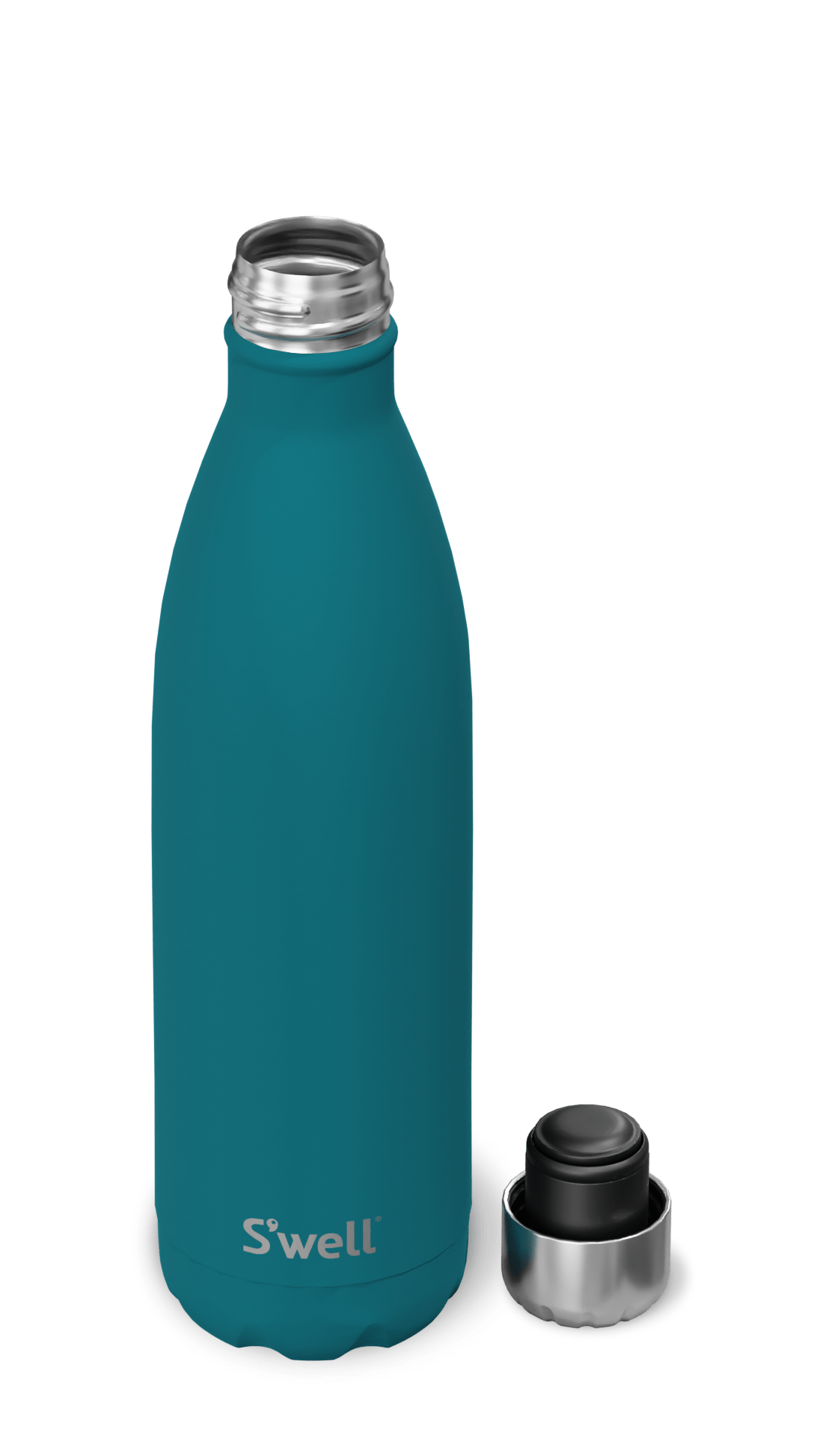 Peacock Blue Bottle