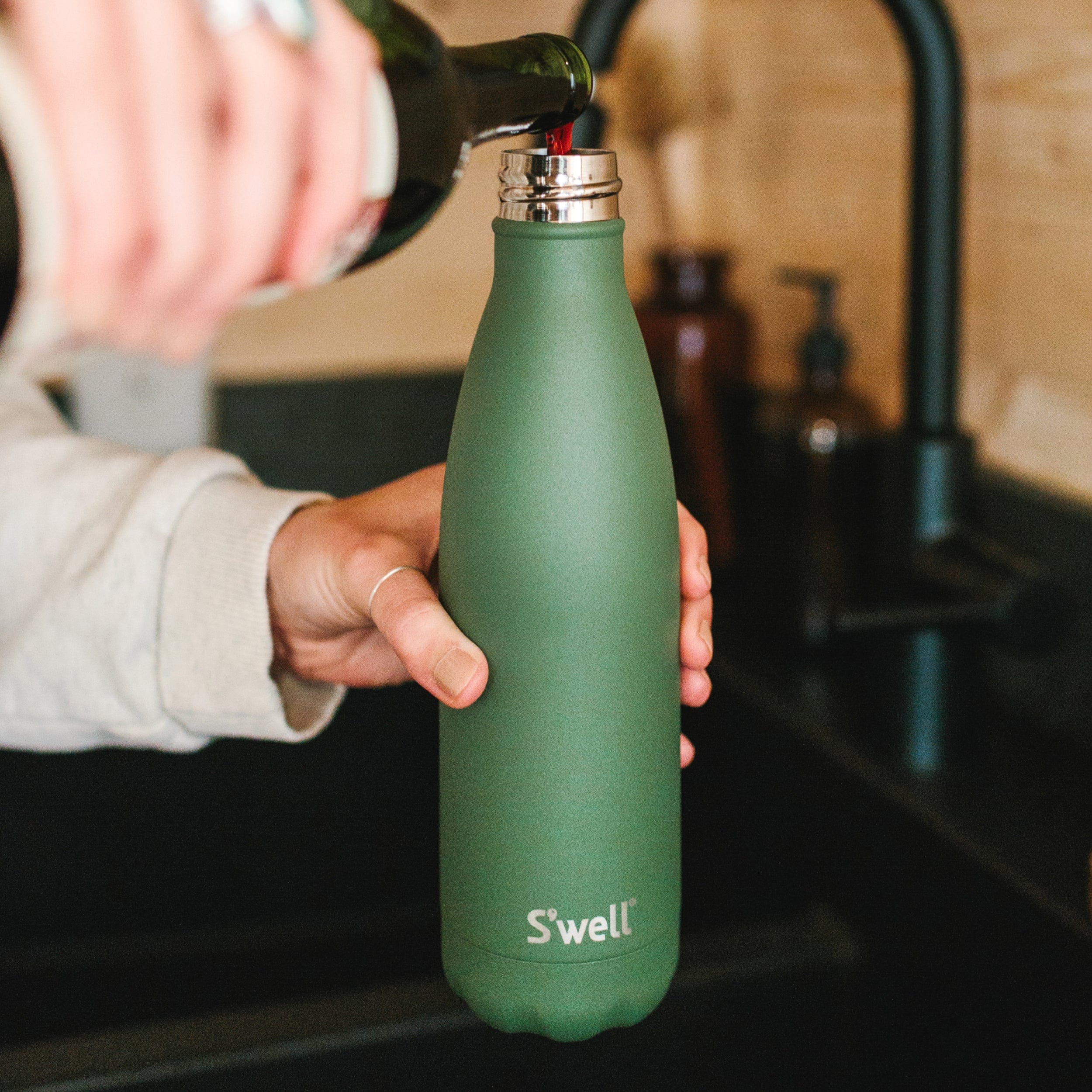 Green Jasper Bottle – S'well