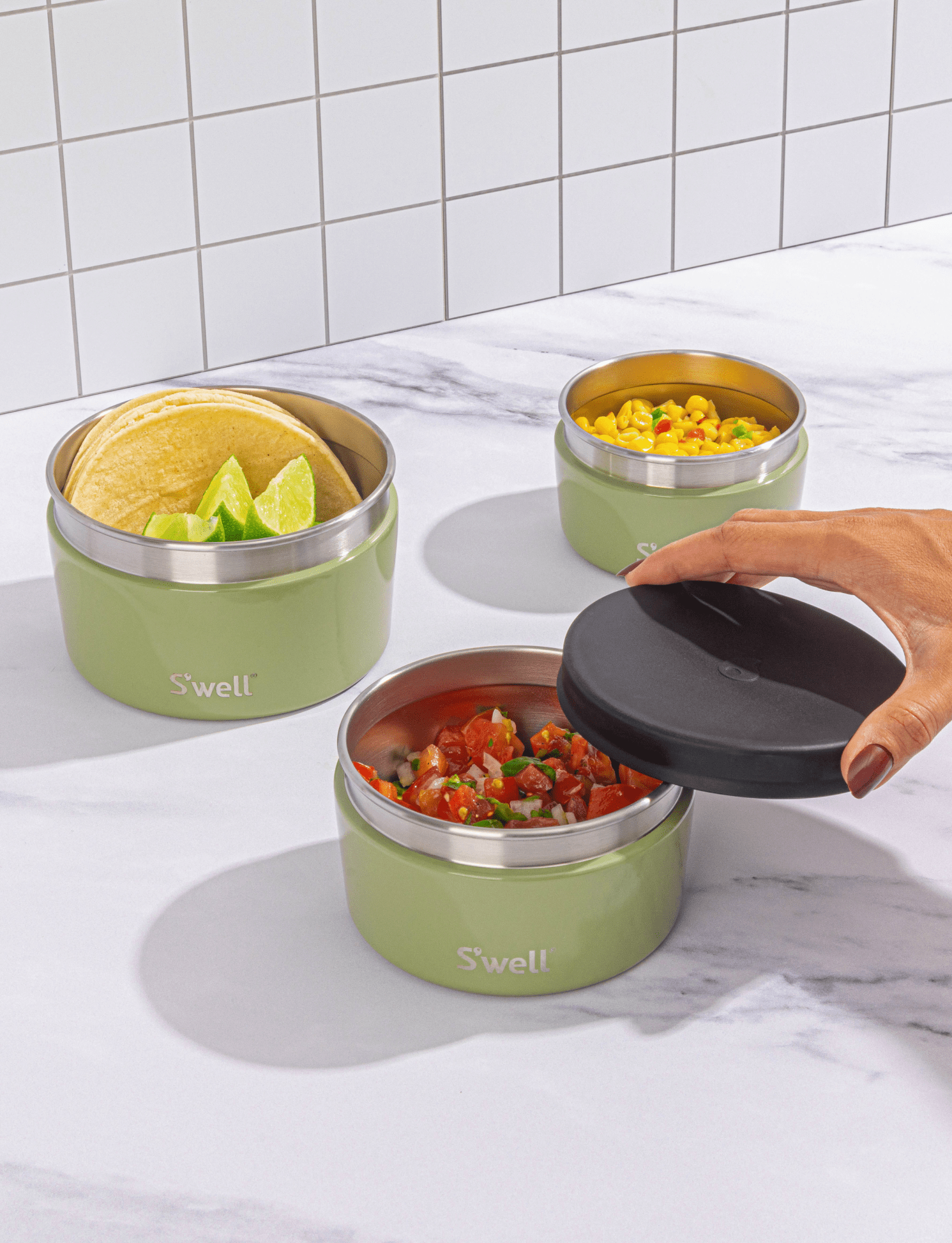 Mountain Sage Food Canister Set S'well