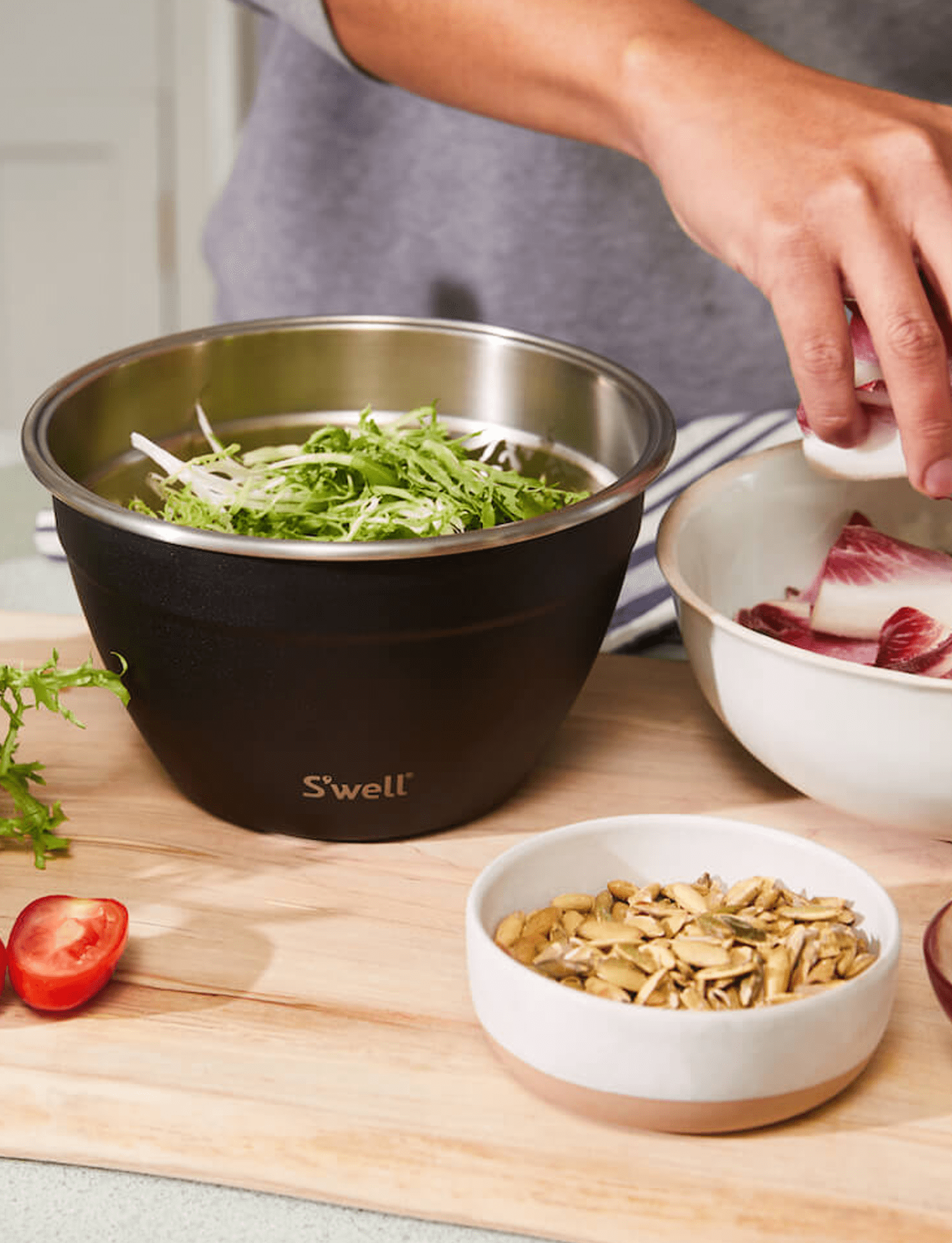 Onyx Salad Bowl Kit S'well(01)