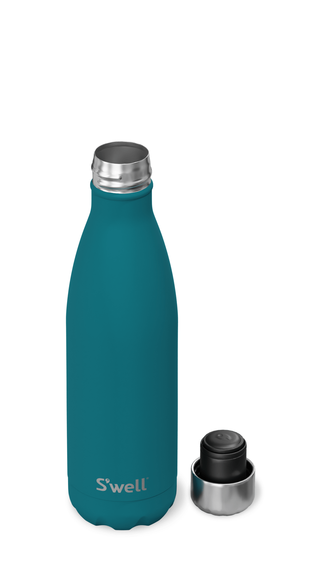 Peacock Blue Bottle