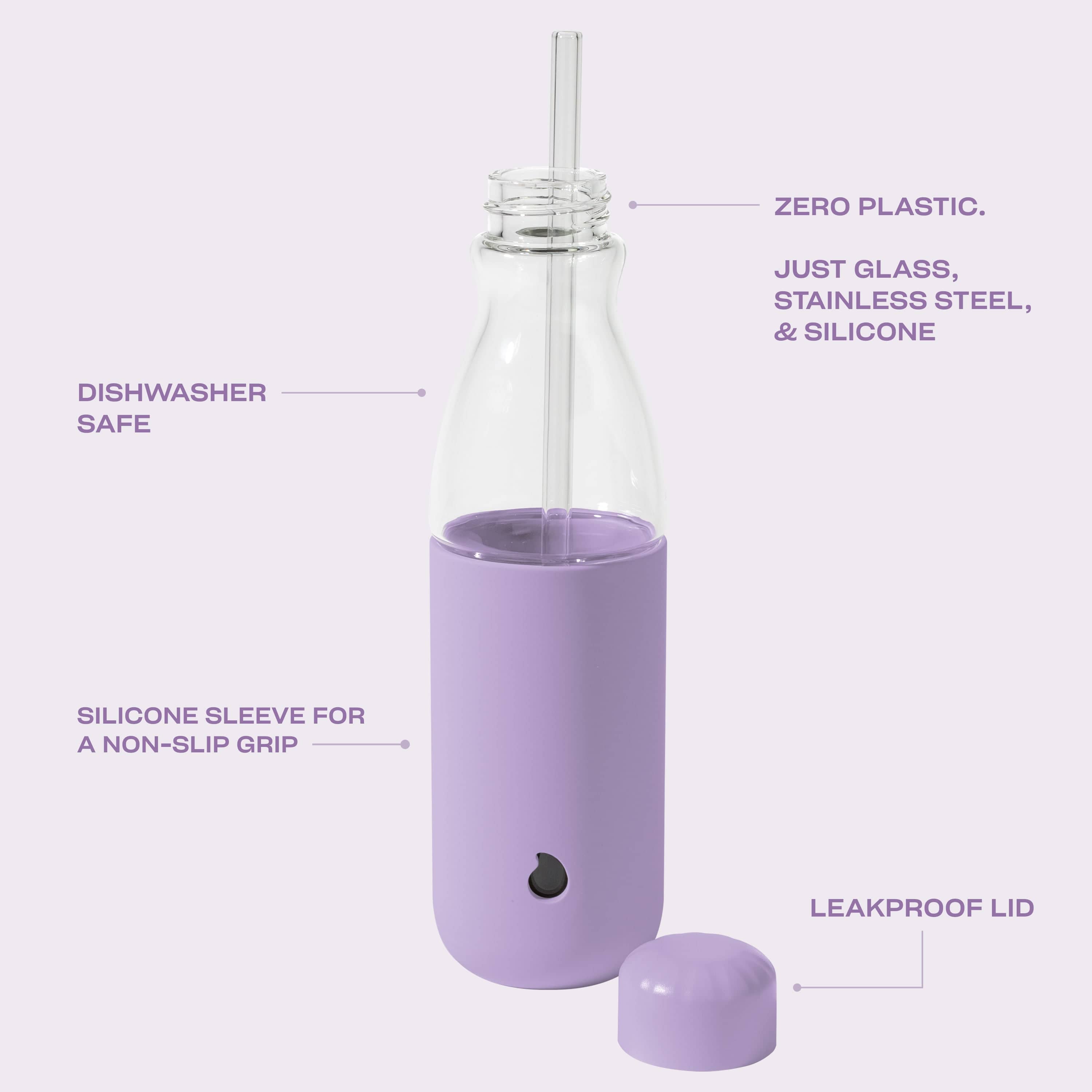 Glass Original Bottle 18oz | Plastic Free Water Bottle