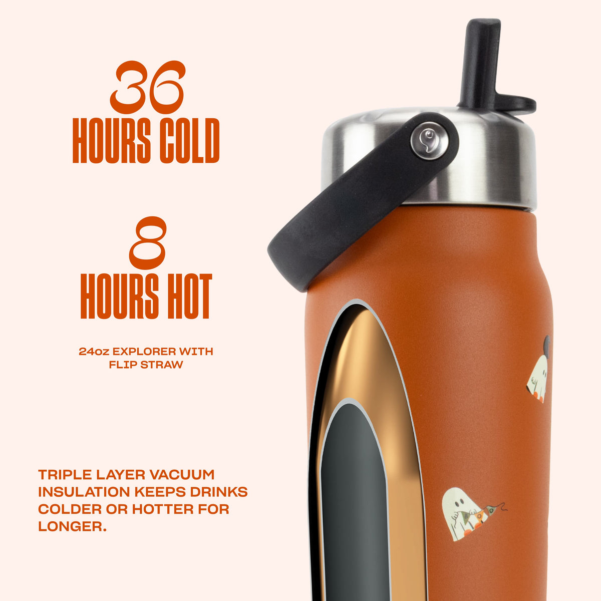 Explorer with Flip Straw Lid | 24oz