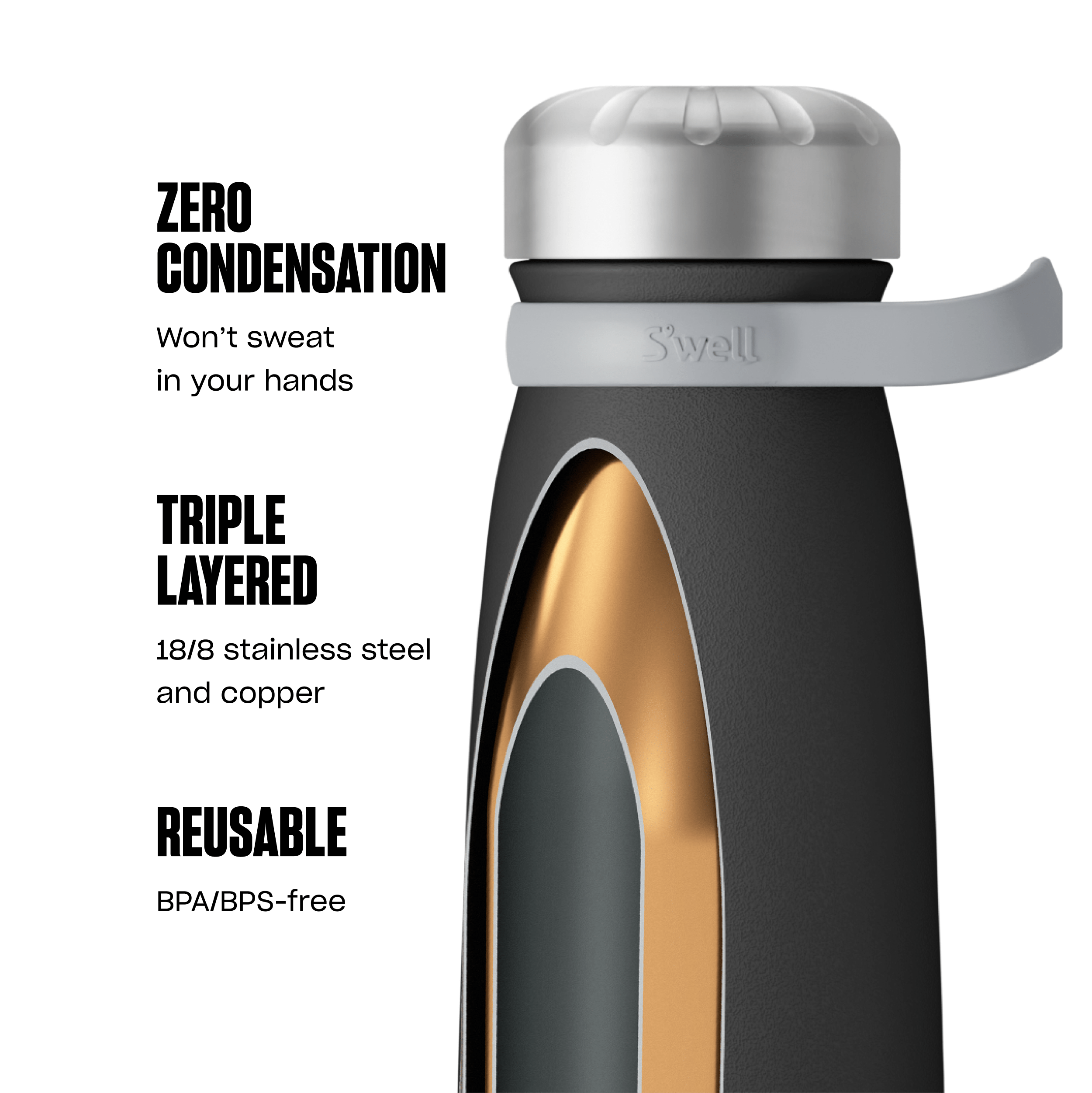 S'well® Roamer Insulated Water Bottle - 40 oz – To The Nines