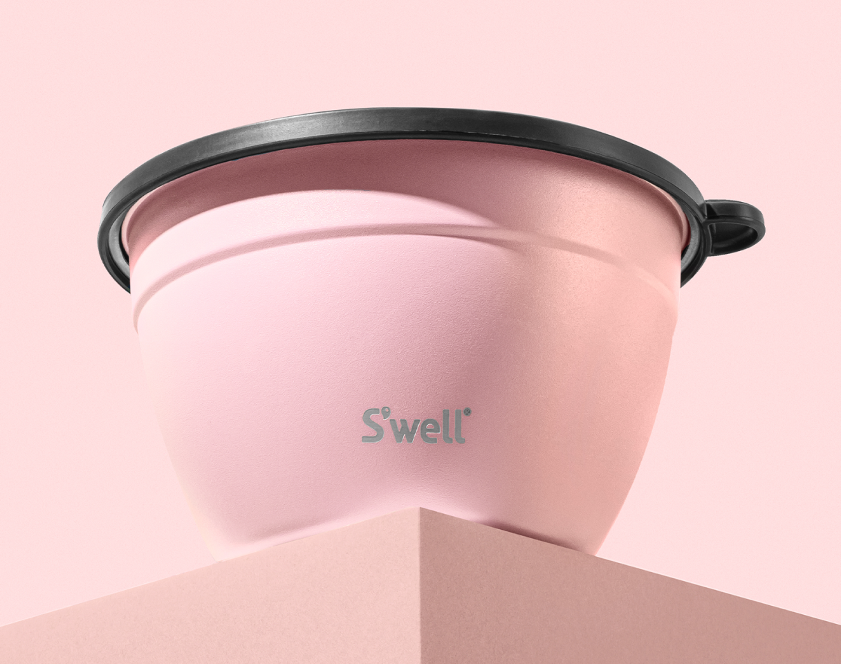 S'well Salad Bowl kit 1.9L 3 part condiment leak proof container inner tray  healthy meals on the go