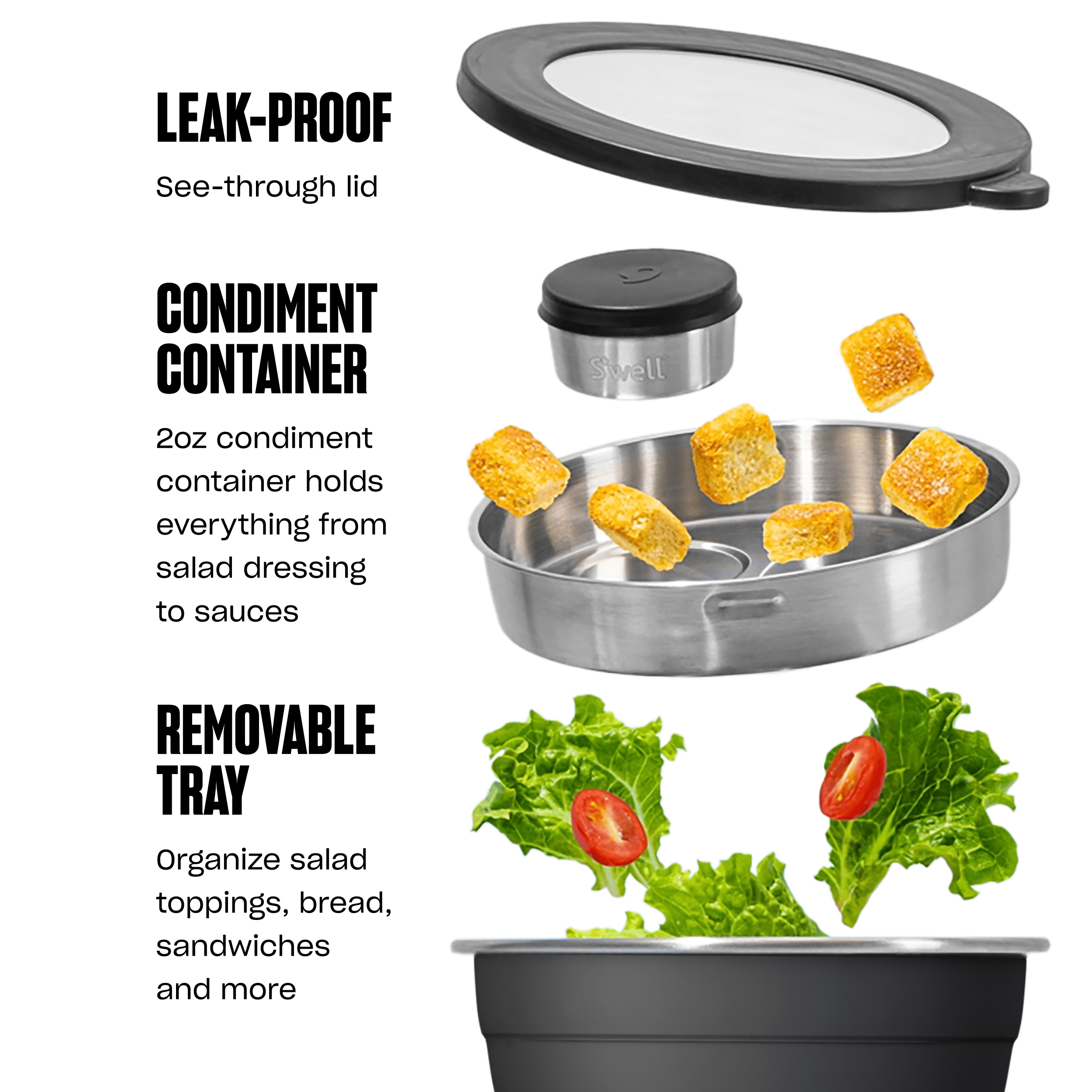 Salad Bowl Kit | 64oz