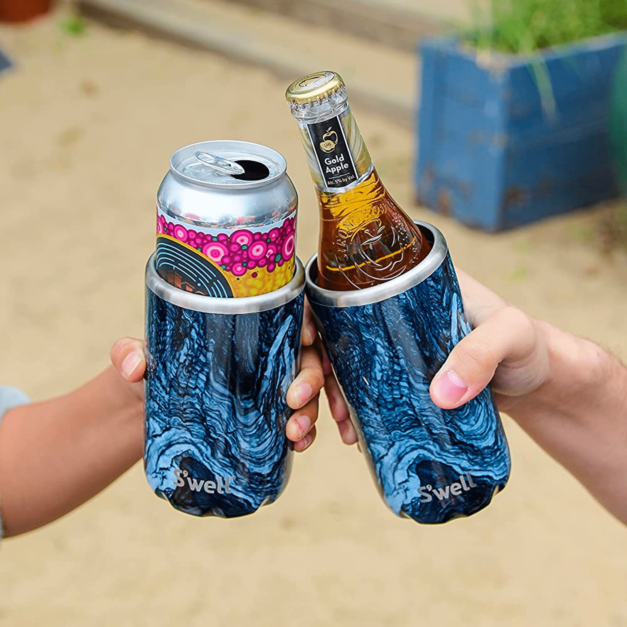 Hard Seltzer Metal Koozies For Slim Cans Universal Koozie 16oz