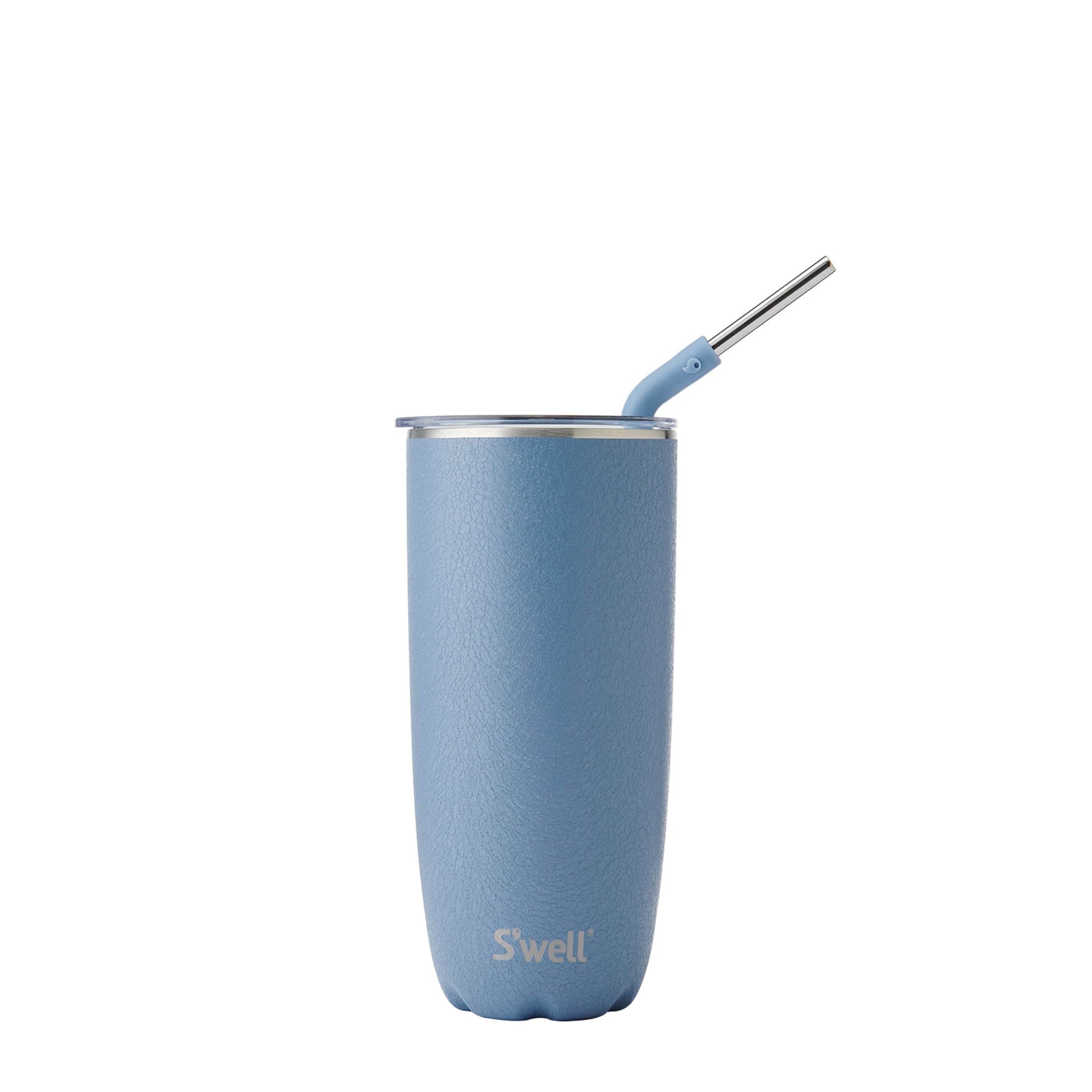 Green Jasper Tumbler with Straw | 24oz
