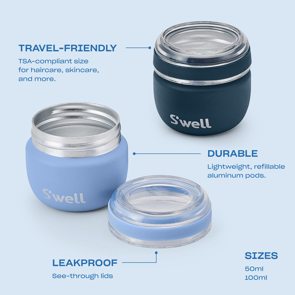 Travel Container Pack Travel Container Set | TSA-compliant Travel Containers