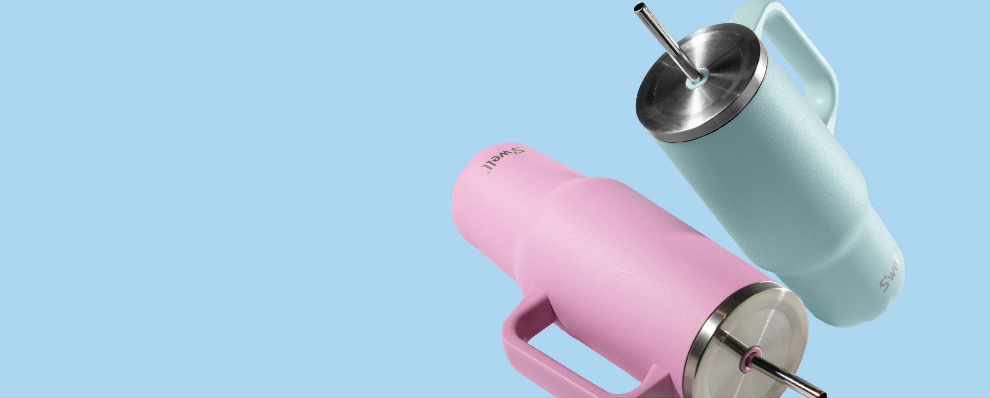 Hydrangeap Pink and Hydrangea Blue Tumbler XL