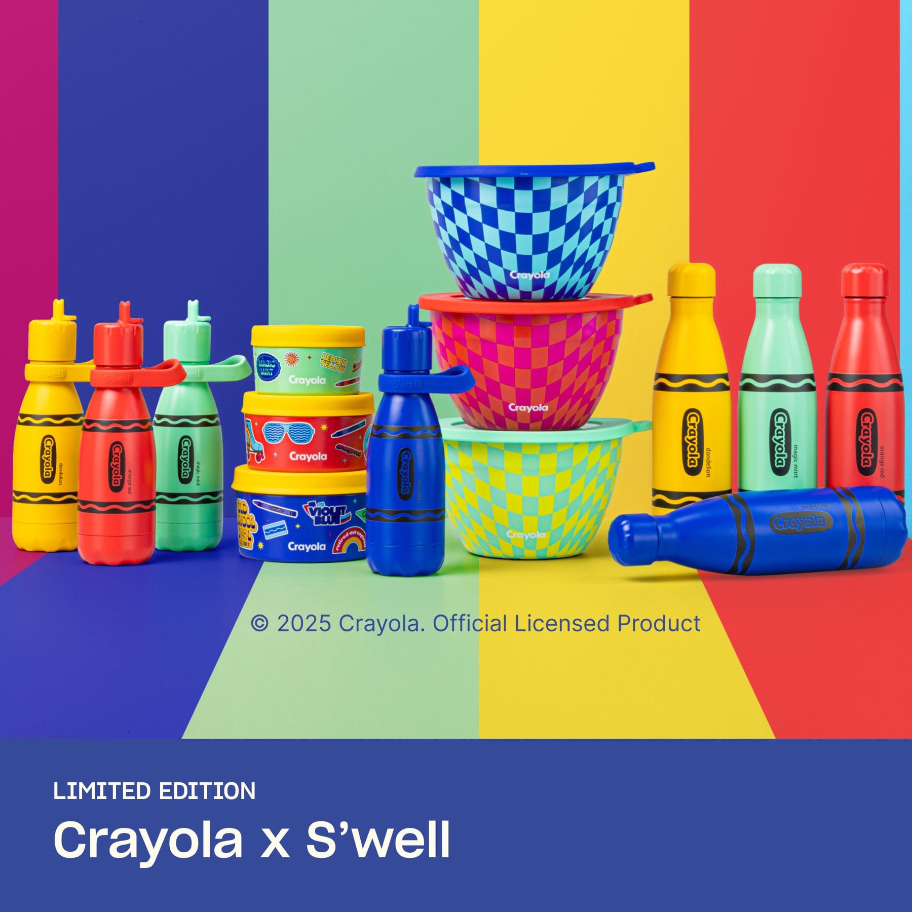 Crayola x S'well Collection