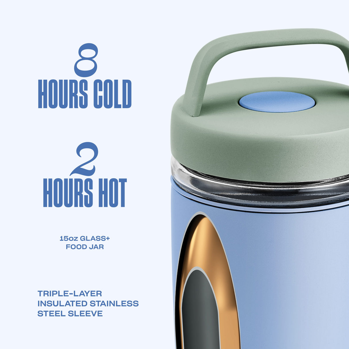 Glass+ Food Jar | 15oz