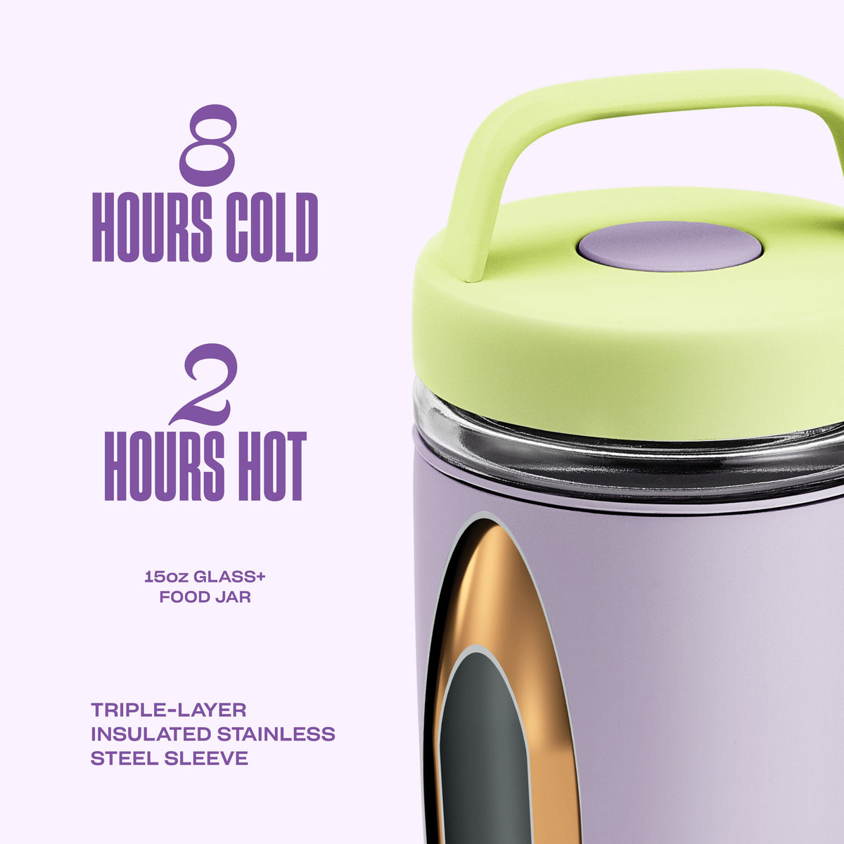Glass+ Food Jar | 15oz